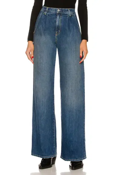 NILI LOTAN Flora Wide Leg Jeans | Thumbnail 1