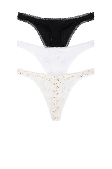 Cou Cou Intimates The 3 Pack Thong | Thumbnail 2
