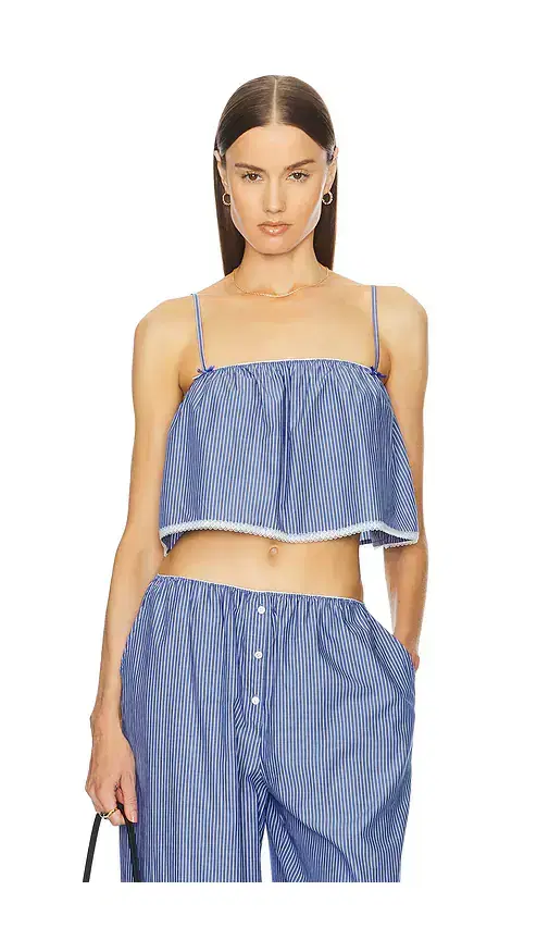 Pinstripe Poplin Camisole