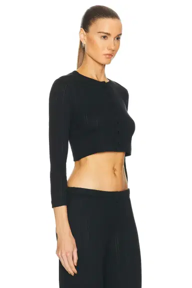 Cou Cou Intimates The Cropped Cardi | Thumbnail 2