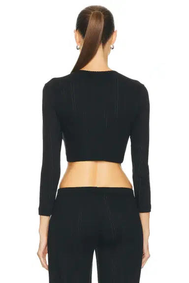 Cou Cou Intimates The Cropped Cardi | Thumbnail 3