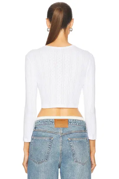 Cou Cou Intimates The Cropped Cardi | Thumbnail 3
