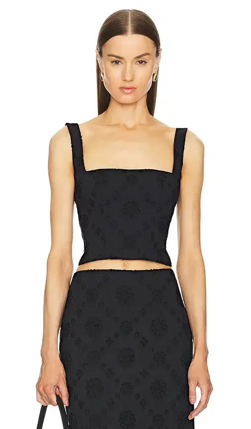 Eyelet Corset Top