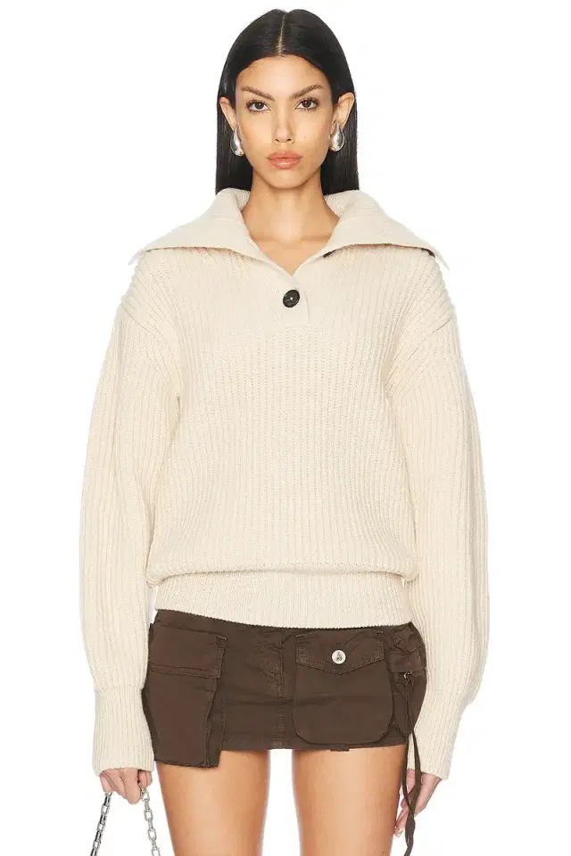 McQueen Funnel Neck Jumper