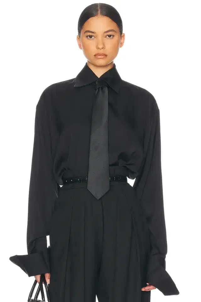 Helsa The Relaxed Silk Shirt