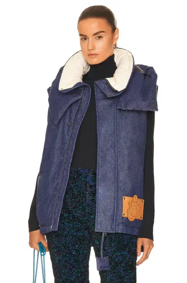 Moncler Genius 1 Moncler JW Anderson Dalby Denim Vest | Thumbnail 1