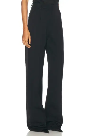 Saint Laurent Wide Leg Trouser | Thumbnail 2 Saint Laurent Wide Leg Trouser | Thumbnail 2