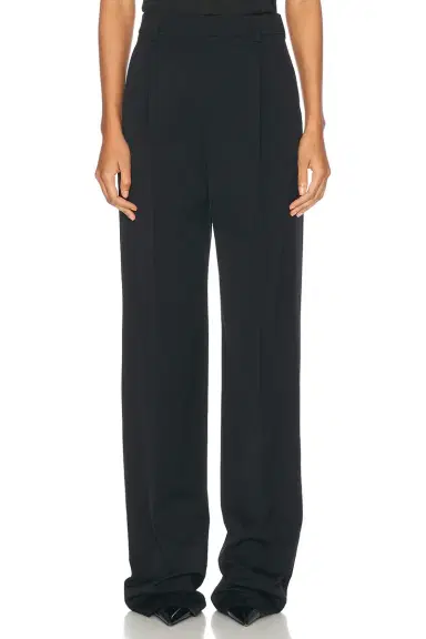 Saint Laurent Wide Leg Trouser | Thumbnail 1 Saint Laurent Wide Leg Trouser | Thumbnail 1