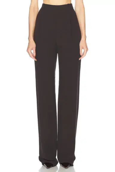 Saint Laurent Straight Leg Trouser | Thumbnail 1 Saint Laurent Straight Leg Trouser | Thumbnail 1