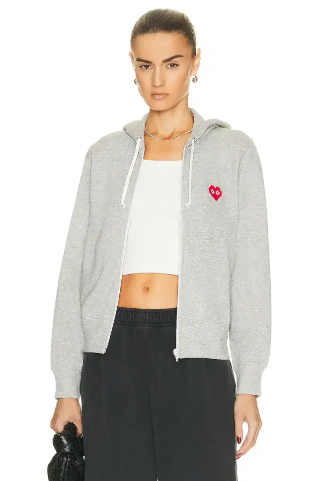 COMME des GARCONS PLAY Invader Hooded Sweatshirt