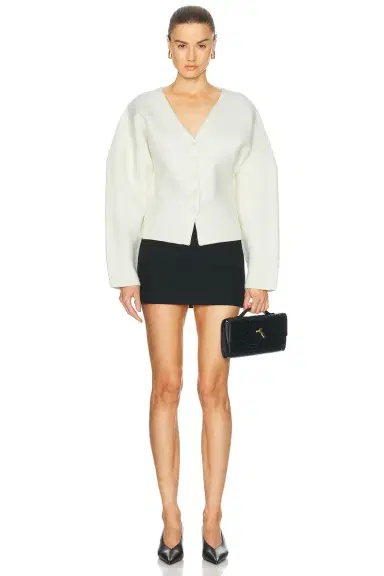 EAVES Arlet Knit Cardigan | Thumbnail 4 EAVES Arlet Knit Cardigan | Thumbnail 4