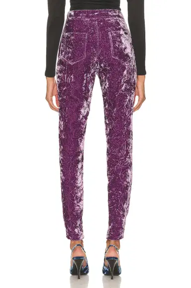 Saint Laurent Velour Pants | Thumbnail 3