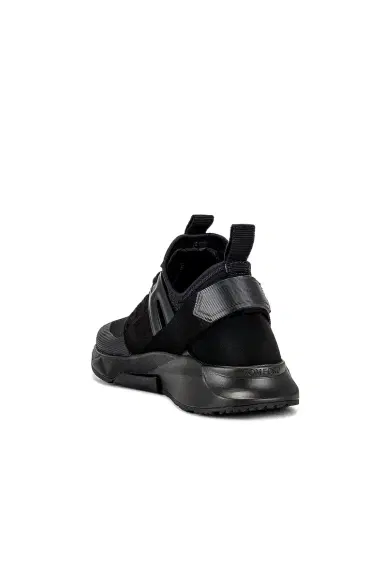 TOM FORD Velvet & Neoprene Jago Sneakers | Thumbnail 3 TOM FORD Velvet & Neoprene Jago Sneakers | Thumbnail 3