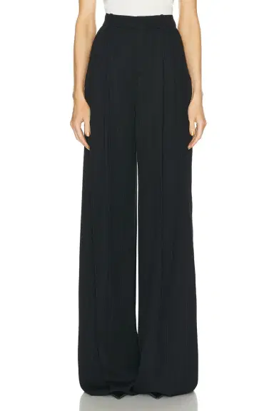Saint Laurent Wide Leg Trouser | Thumbnail 1 Saint Laurent Wide Leg Trouser | Thumbnail 1