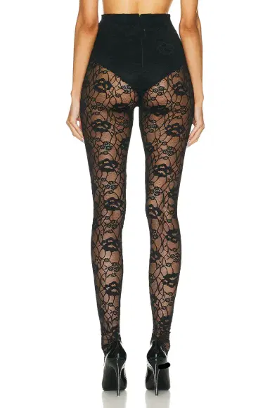 Saint Laurent Lace Legging | Thumbnail 3 Saint Laurent Lace Legging | Thumbnail 3