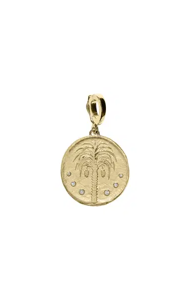Azlee Prosperity Palm Small Coin Charm | Thumbnail 1