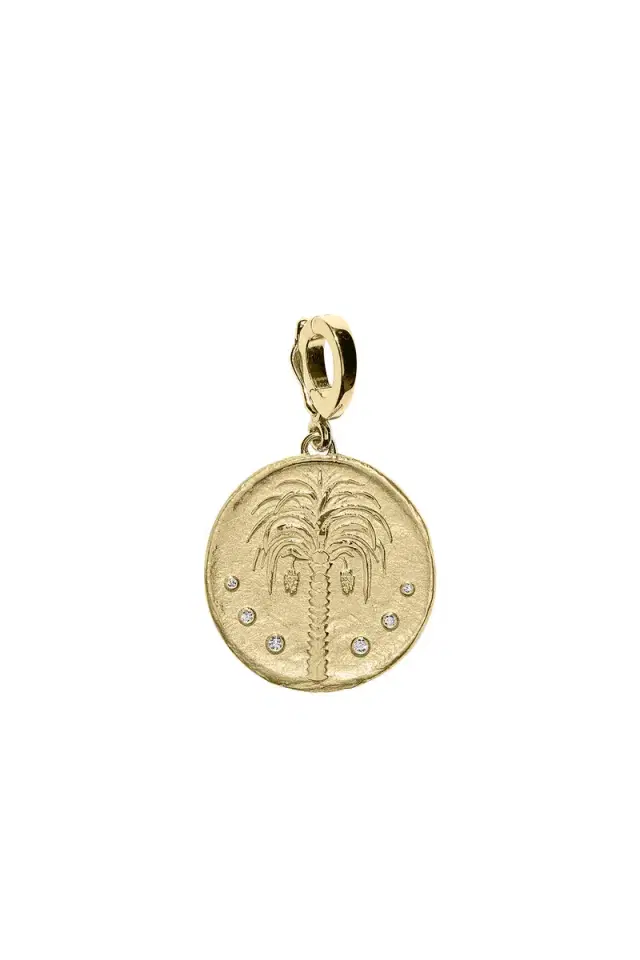 AZLEE Prosperity Palm Small Coin Charm