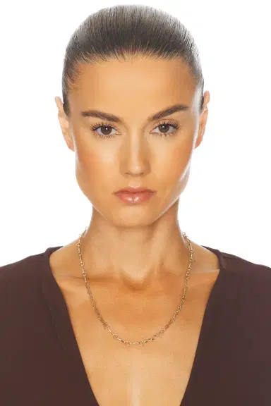 Azlee Motif Large Link Chain Necklace | Thumbnail 2