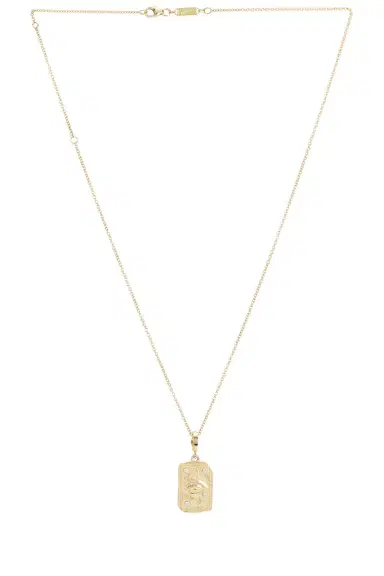 Azlee Guardian Medium Relic Coin Necklace | Thumbnail 1