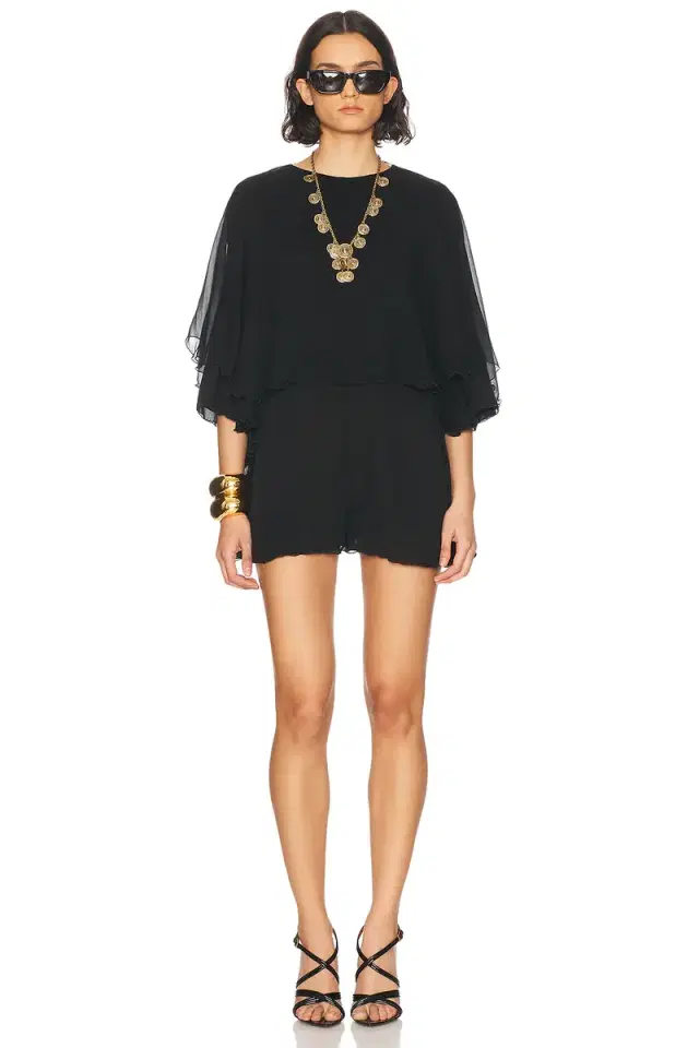 Backless Romper