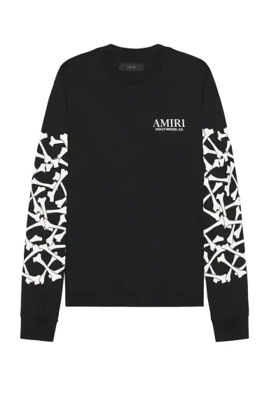 AMIRI Bones Stacked Long Sleeve Tee | Thumbnail 1