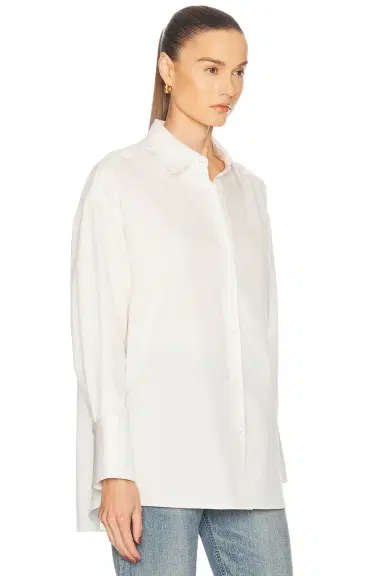 RENGGLI Boxy Long Sleeve Button Up Top | Thumbnail 2 RENGGLI Boxy Long Sleeve Button Up Top | Thumbnail 2