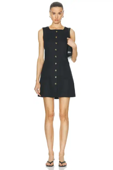 Posse Emma Button Down Mini Dress | Thumbnail 1