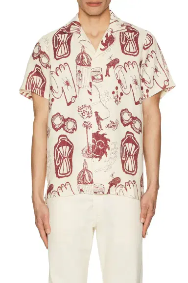 OAS Cantina Cuba Linen Shirt | Thumbnail 1