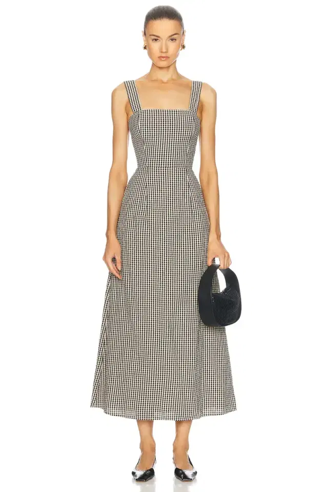 Posse Amelia Square Neck Dress