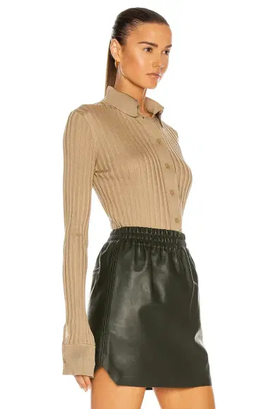 Bottega Veneta Light Weight Silk Rib Sweater | Thumbnail 2