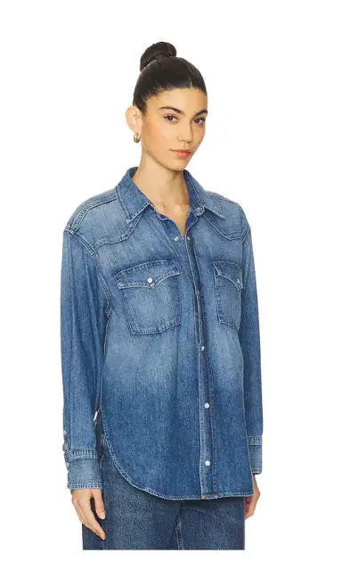 Citizens of Humanity Kayla Western Shirt | Thumbnail 2 Citizens of Humanity Kayla Western Shirt | Thumbnail 2