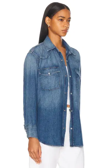 Citizens of Humanity Kayla Western Shirt | Thumbnail 4 Citizens of Humanity Kayla Western Shirt | Thumbnail 4