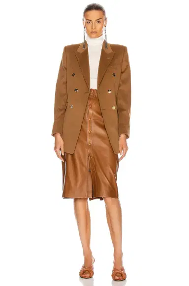 Saint Laurent High Waisted Skirt | Thumbnail 4 Saint Laurent High Waisted Skirt | Thumbnail 4