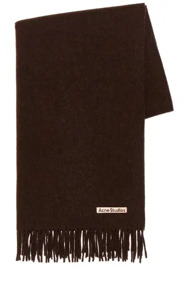 Acne Studios Classic Fringed Scarf | Thumbnail 1