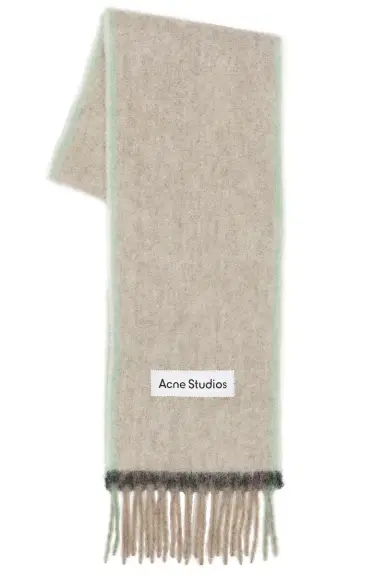 Acne Studios Mohair Fringed Scarf | Thumbnail 1