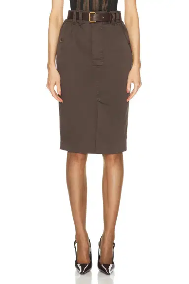 Saint Laurent Pencil Skirt | Thumbnail 1 Saint Laurent Pencil Skirt | Thumbnail 1