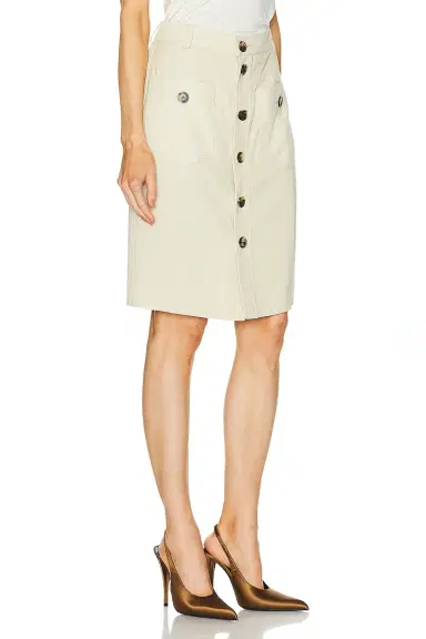 Saint Laurent Canvas Skirt | Thumbnail 2 Saint Laurent Canvas Skirt | Thumbnail 2