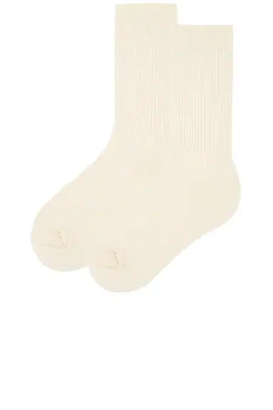 ÉTERNE Classic Rib Socks | Thumbnail 2