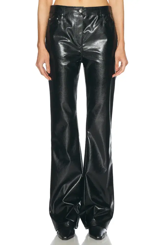 RABANNE Faux Leather Pant