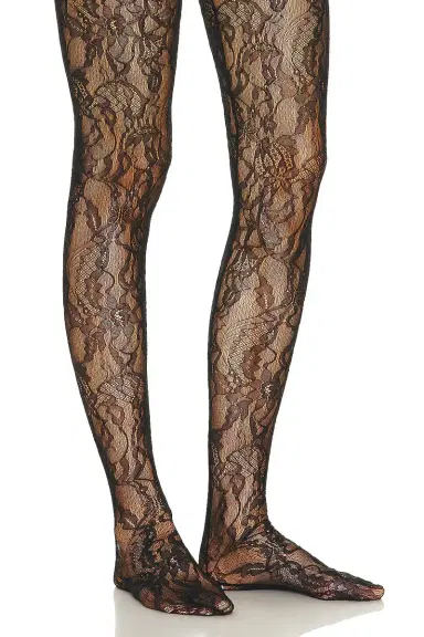 WARDROBE.NYC Lace Tights | Thumbnail 5