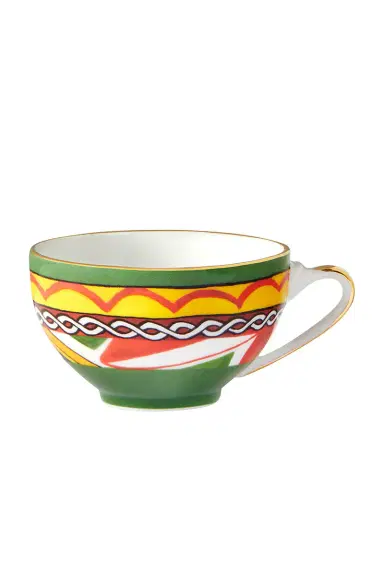 Dolce & Gabbana Casa Carretto Lemon Espresso Cup And Saucer Set | Thumbnail 4