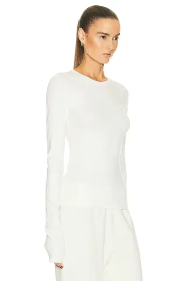 ÉTERNE Long Sleeve Fitted Top | Thumbnail 2 ÉTERNE Long Sleeve Fitted Top | Thumbnail 2