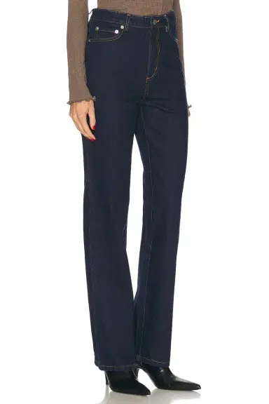 SEROYA Brooklyn High Rise Straight Jeans | Thumbnail 2