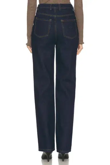SEROYA Brooklyn High Rise Straight Jeans | Thumbnail 4