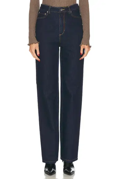 SEROYA Brooklyn High Rise Straight Jeans | Thumbnail 1