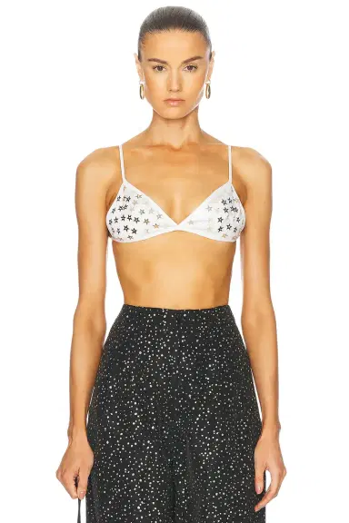 BODE Sequin Spangled Bra Top | Thumbnail 1