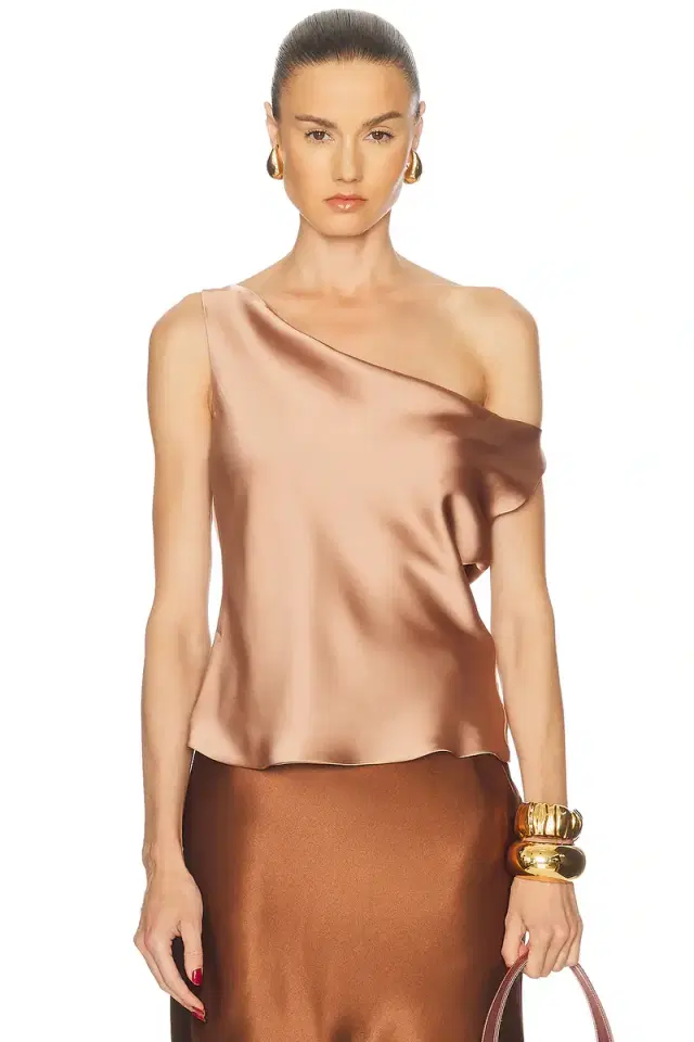 Norma Kamali Drop Shoulder Maria Top