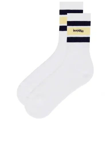 Sporty & Rich Serif Logo Socks | Thumbnail 2