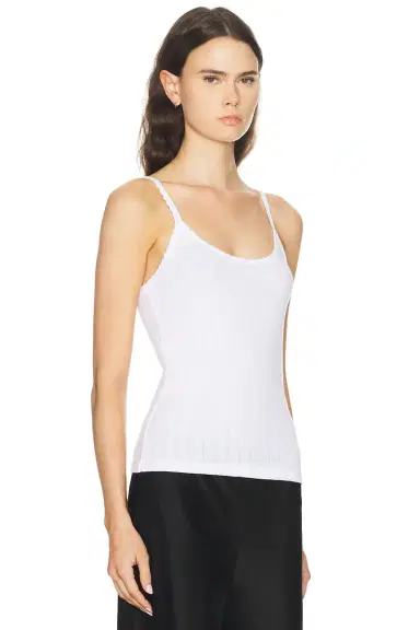 LESET Pointelle Classic Tank Top | Thumbnail 2