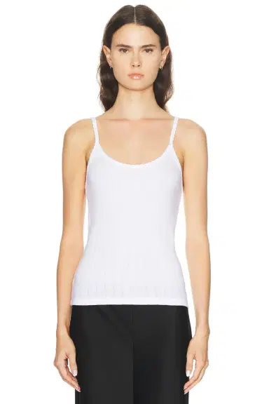 LESET Pointelle Classic Tank Top | Thumbnail 1